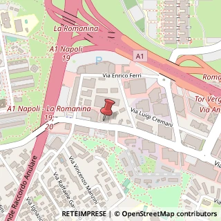 Mappa Via Bernardino Alimena, 21, 00173 Roma, Roma (Lazio)