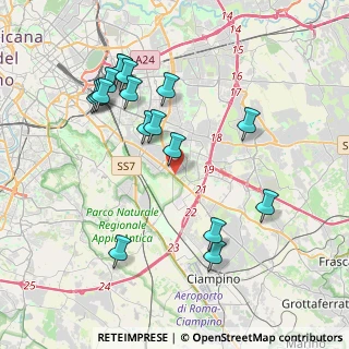 Mappa Via Filippo Caruso, 00173 Roma RM, Italia (4.38)