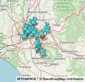 Mappa Via Sant' Ireneo, 00044 Frascati RM, Italia (10.7595)