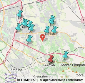 Mappa Via Sant' Ireneo, 00044 Frascati RM, Italia (3.945)