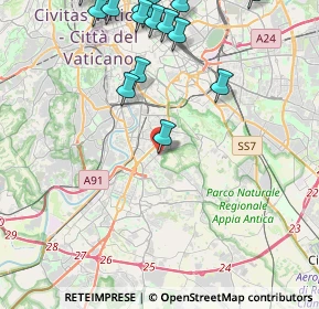 Mappa Via Accademia dei Virtuosi, 00147 Roma RM, Italia (6.04)