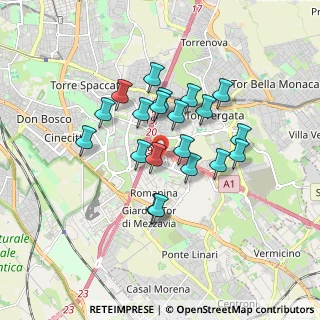 Mappa Via Luigi Cremani, 00173 Roma RM, Italia (1.4865)