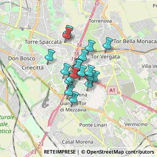 Mappa Via Luigi Cremani, 00173 Roma RM, Italia (1.051)