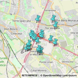 Mappa Via Luigi Cremani, 00173 Roma RM, Italia (1.44632)