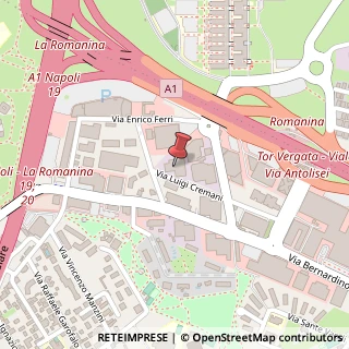 Mappa Via Luigi Cremani, 1/3, 00173 Roma, Roma (Lazio)