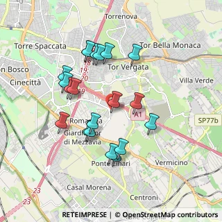 Mappa Via Rodolfo de Novà, 00173 Roma RM, Italia (1.8385)