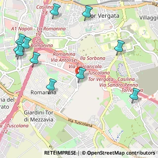 Mappa Via Rodolfo de Novà, 00173 Roma RM, Italia (1.49818)