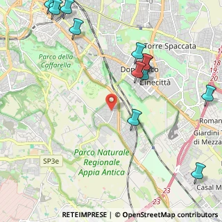 Mappa Via di S. Tarcisio, 00178 Roma RM, Italia (3.06769)