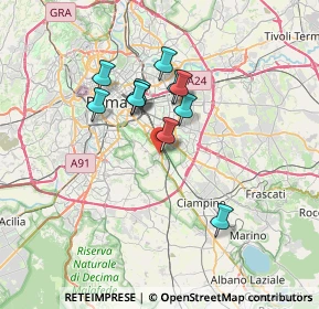 Mappa Via di S. Tarcisio, 00178 Roma RM, Italia (5.76455)