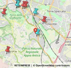 Mappa Via di S. Tarcisio, 00178 Roma RM, Italia (3.23167)