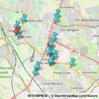 Mappa Via Raffaele Garofalo, 00173 Roma RM, Italia (2.12059)