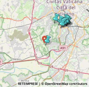Mappa Via Portuense, 00050 Roma RM, Italia (4.28545)