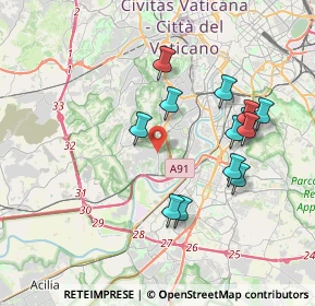 Mappa Via del Trullo, 00148 Roma RM, Italia (3.82846)