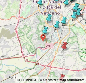 Mappa Via del Trullo, 00148 Roma RM, Italia (7.0195)