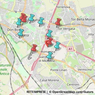 Mappa Via Giuseppe Gregoraci, 00173 Roma RM, Italia (2.05583)