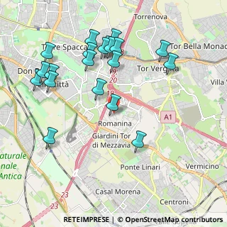 Mappa Via Giuseppe Gregoraci, 00173 Roma RM, Italia (2.334)