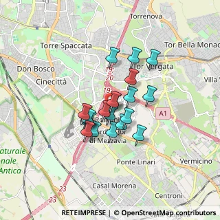 Mappa Via Giuseppe Gregoraci, 00173 Roma RM, Italia (1.2405)