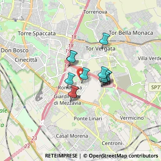 Mappa Via Sante Vandi, 00173 Roma RM, Italia (1.19)