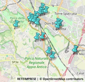 Mappa Via di Ripacandida, 00178 Roma RM, Italia (2.0635)