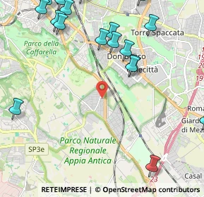 Mappa Via di Ripacandida, 00178 Roma RM, Italia (3.12895)