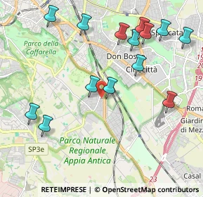 Mappa Via di Ripacandida, 00178 Roma RM, Italia (2.46071)