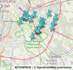 Mappa Via di Ripacandida, 00178 Roma RM, Italia (2.991)