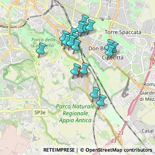 Mappa Via Venosa, 00178 Roma RM, Italia (1.91056)