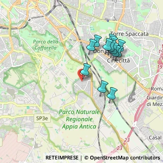 Mappa Via Venosa, 00178 Roma RM, Italia (1.86769)
