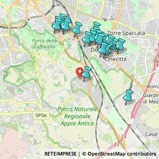 Mappa Via Venosa, 00178 Roma RM, Italia (2.2975)