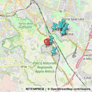 Mappa Via Venosa, 00178 Roma RM, Italia (1.59364)