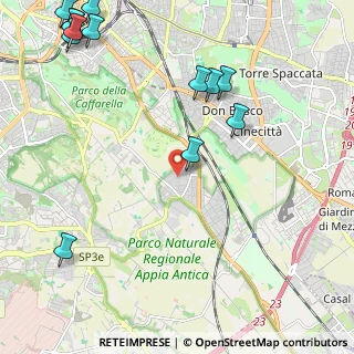 Mappa Via Venosa, 00178 Roma RM, Italia (3.30077)
