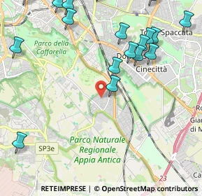 Mappa Via Venosa, 00178 Roma RM, Italia (3.01105)
