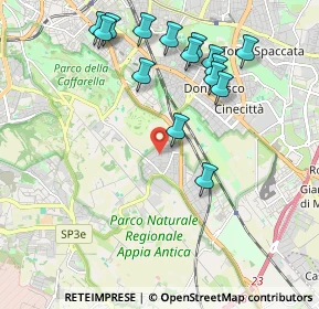 Mappa Via Venosa, 00178 Roma RM, Italia (2.28267)