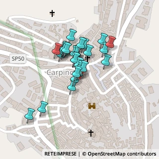 Mappa Piazza del Popolo, 71010 Carpino FG, Italia (0.07857)