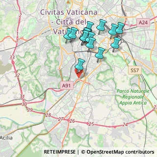 Mappa Via dei Cocchieri, 00144 Roma RM, Italia (4.16133)