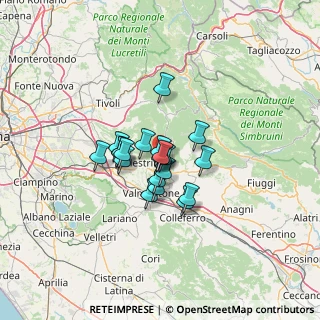 Mappa 00030 Rocca di Cave RM, Italia (8.807)