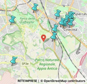 Mappa Via Appia Pignatelli, 00178 Roma RM, Italia (2.54583)