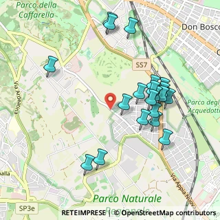 Mappa Via Appia Pignatelli, 00178 Roma RM, Italia (1.059)