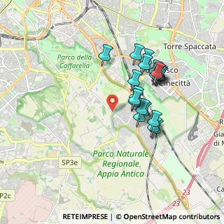 Mappa Via Appia Pignatelli, 00178 Roma RM, Italia (1.649)