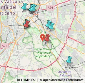 Mappa Via Appia Pignatelli, 00178 Roma RM, Italia (4.43818)