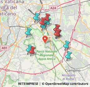 Mappa Via Appia Pignatelli, 00178 Roma RM, Italia (3.24643)