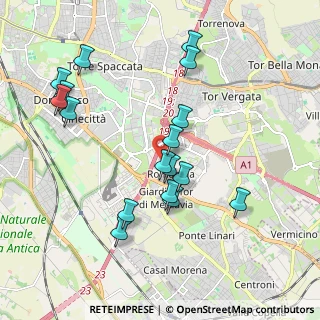 Mappa Via Ignazio Scimonelli, 00173 Roma RM, Italia (2.09706)