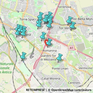 Mappa Via Ignazio Scimonelli, 00173 Roma RM, Italia (2.259)
