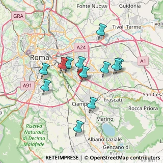 Mappa Via Ignazio Scimonelli, 00173 Roma RM, Italia (6.6125)