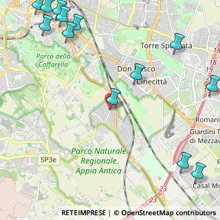 Mappa Quartiere XXVI Appio Pignatelli, 00178 Roma RM, Italia (3.56923)