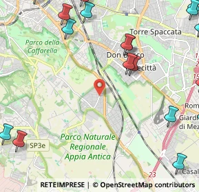Mappa Quartiere XXVI Appio Pignatelli, 00178 Roma RM, Italia (3.53778)