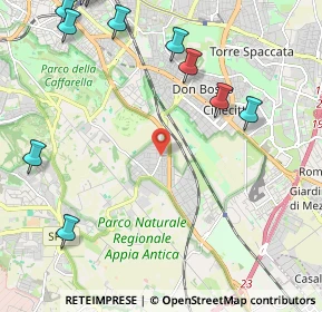 Mappa Quartiere XXVI Appio Pignatelli, 00178 Roma RM, Italia (3.16455)