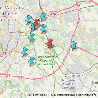 Mappa Quartiere XXVI Appio Pignatelli, 00178 Roma RM, Italia (4.20273)