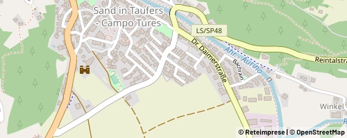 Mappa Sand in Taufers