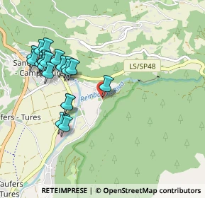Mappa Wasserfallweg, 39032 Campo Tures BZ, Italia (1.032)
